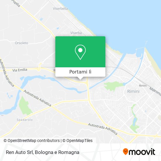 Mappa Ren Auto Srl