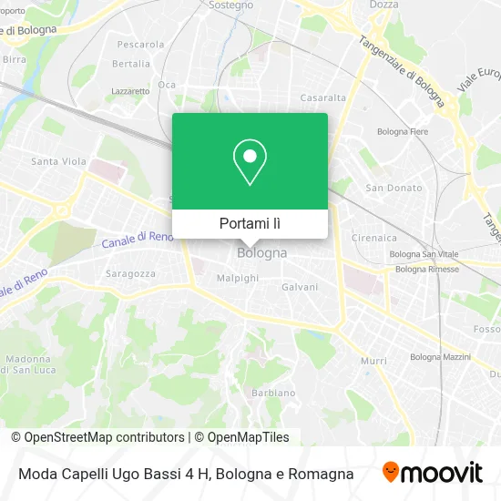 Mappa Moda Capelli Ugo Bassi 4 H