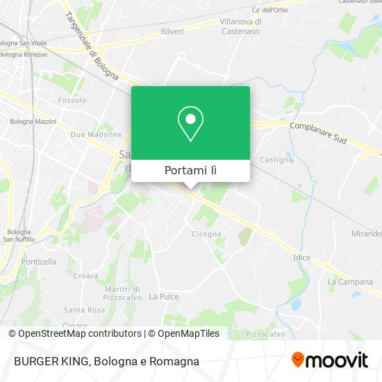 Mappa BURGER KING
