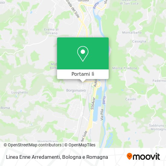 Mappa Linea Enne Arredamenti