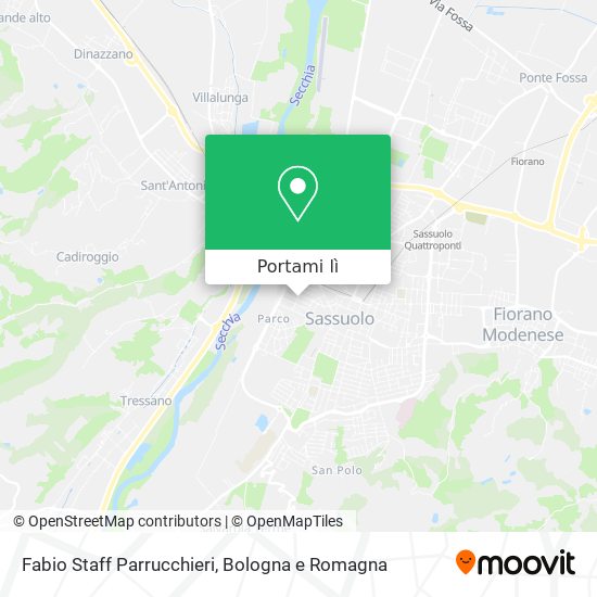 Mappa Fabio Staff Parrucchieri