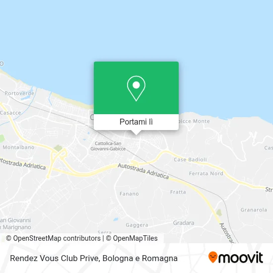 Mappa Rendez Vous Club Prive