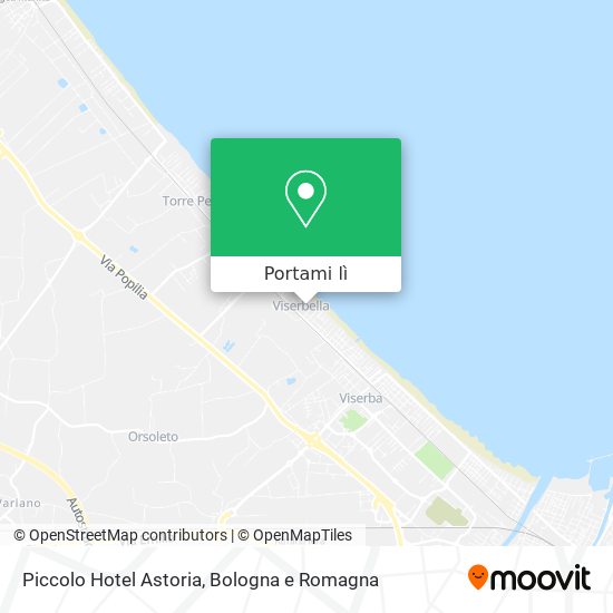 Mappa Piccolo Hotel Astoria