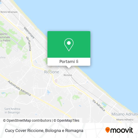 Mappa Cucy Cover Riccione