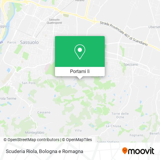 Mappa Scuderia Riola