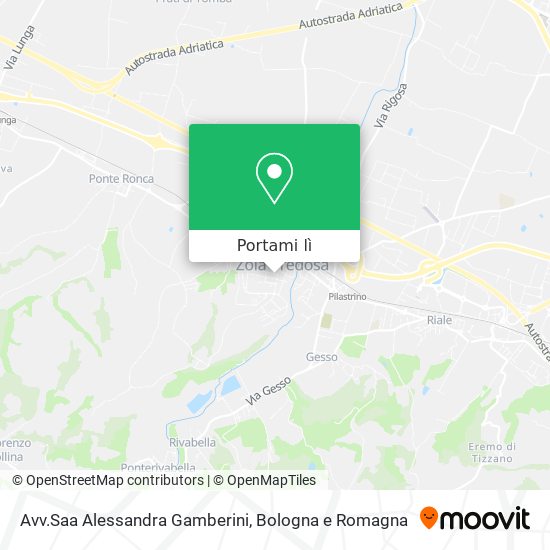Mappa Avv.Saa Alessandra Gamberini