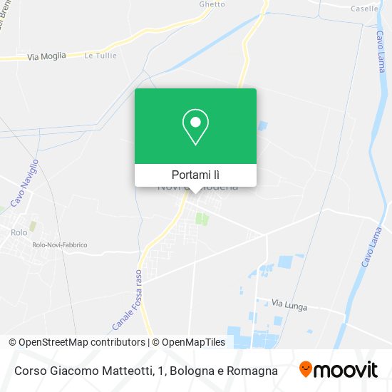 Mappa Corso Giacomo Matteotti, 1