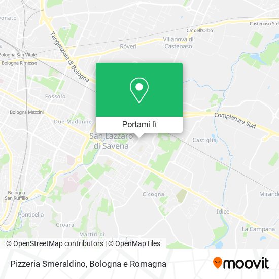 Mappa Pizzeria Smeraldino