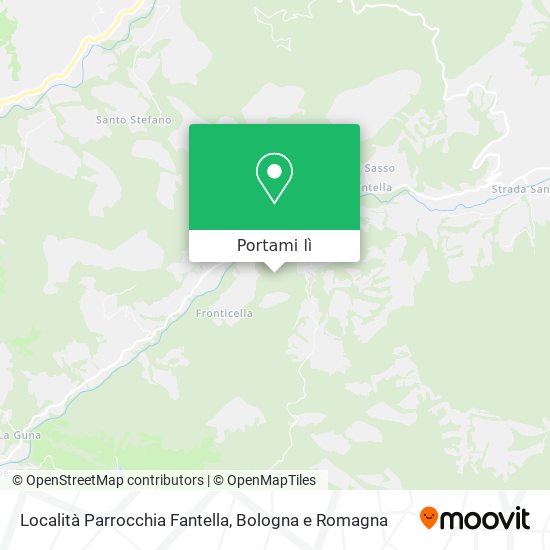 Mappa Località Parrocchia Fantella