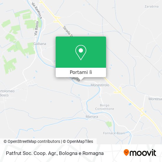 Mappa Patfrut Soc. Coop. Agr.