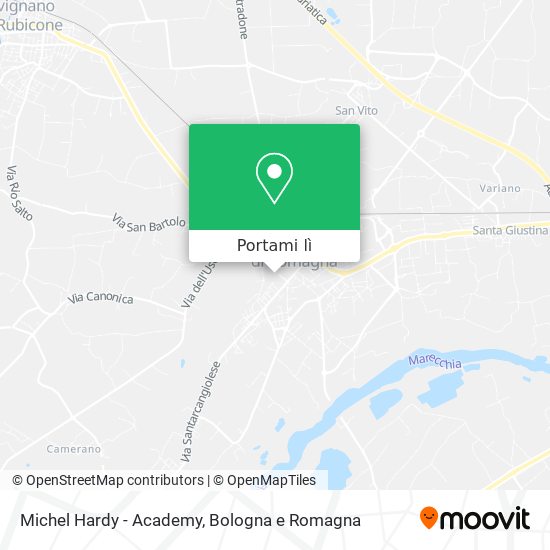 Mappa Michel Hardy - Academy