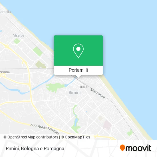 Mappa Rímini