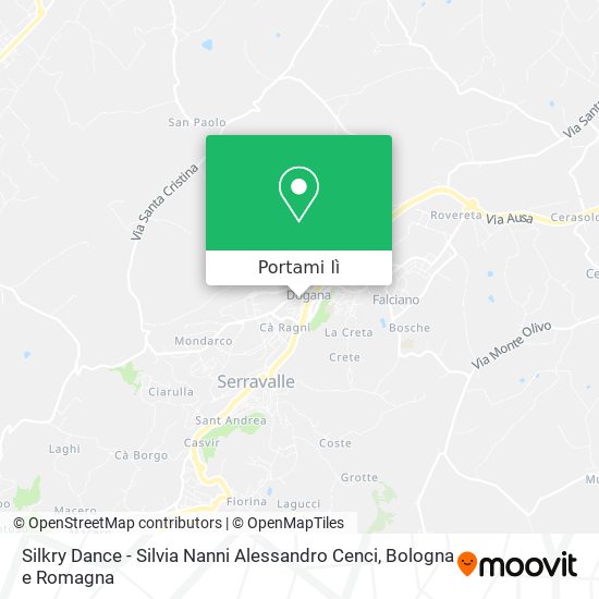 Mappa Silkry Dance - Silvia Nanni Alessandro Cenci