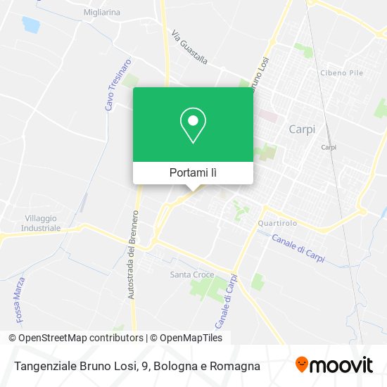 Mappa Tangenziale Bruno Losi, 9