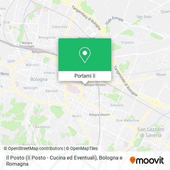 Mappa Il Posto (Il Posto - Cucina ed Eventuali)