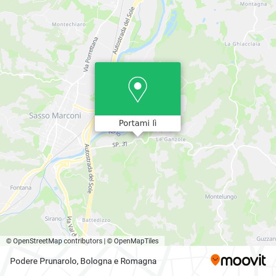 Mappa Podere Prunarolo