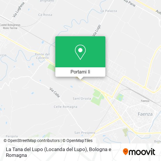 Mappa La Tana del Lupo (Locanda del Lupo)