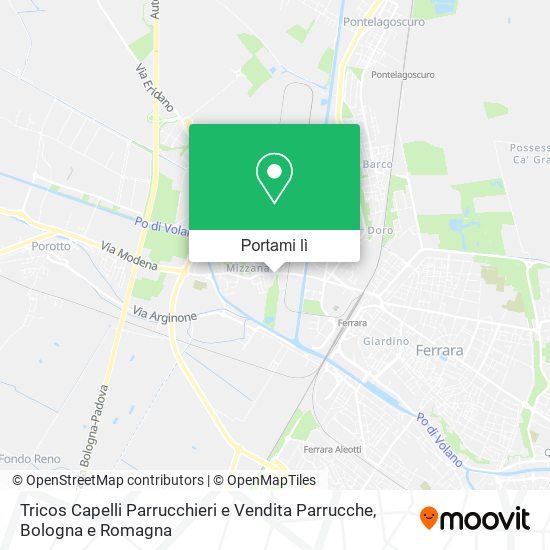 Mappa Tricos Capelli Parrucchieri e Vendita Parrucche