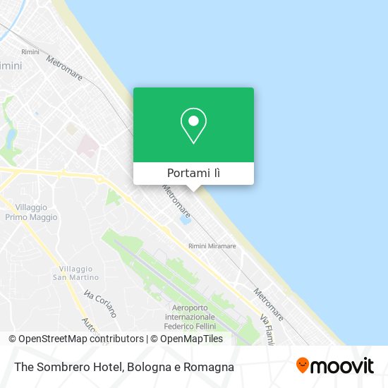 Mappa The Sombrero Hotel
