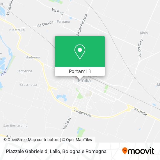 Mappa Piazzale Gabriele di Lallo