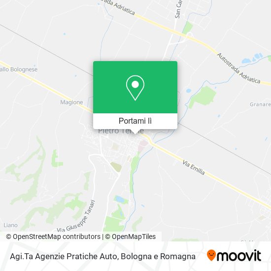 Mappa Agi.Ta Agenzie Pratiche Auto