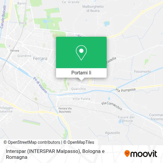 Mappa Interspar (INTERSPAR Malpasso)