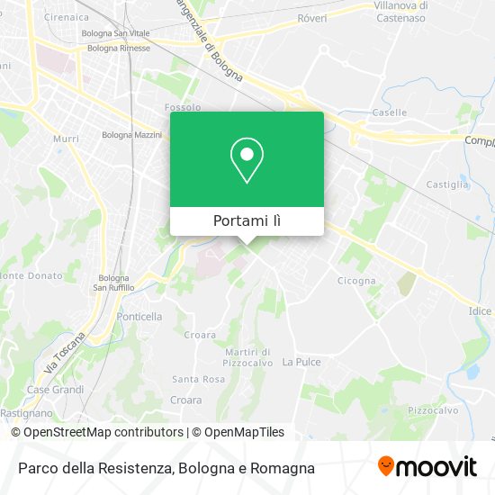 Mappa Parco della Resistenza