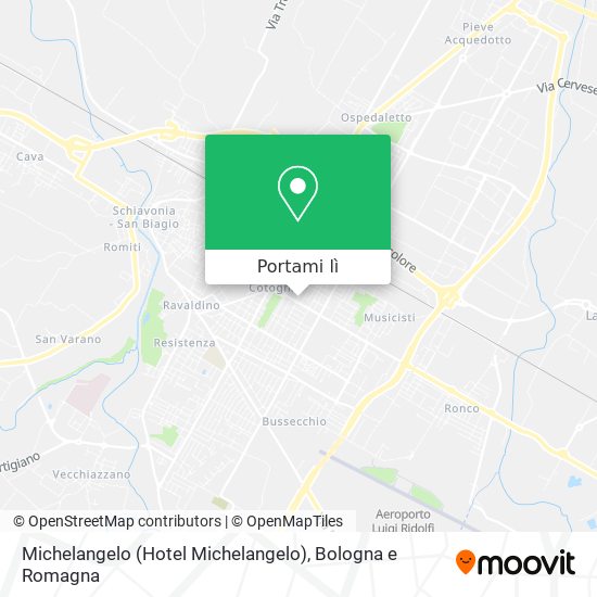 Mappa Michelangelo (Hotel Michelangelo)