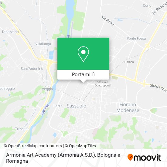 Mappa Armonia Art Academy (Armonia A.S.D.)