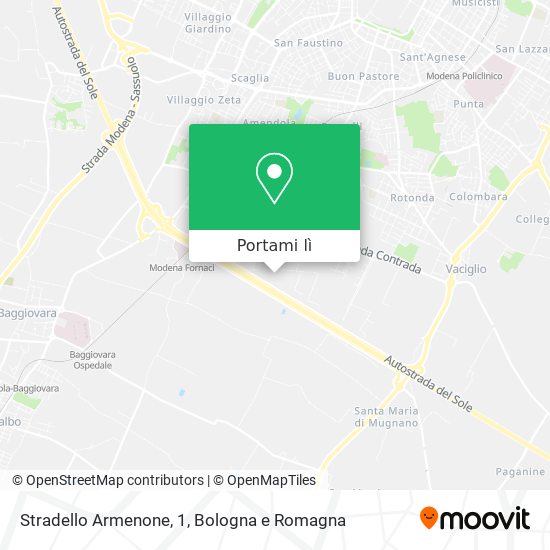 Mappa Stradello Armenone, 1