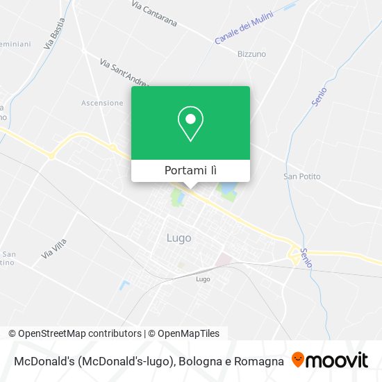 Mappa McDonald's (McDonald's-lugo)