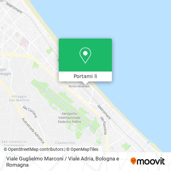 Mappa Viale Guglielmo Marconi / Viale Adria