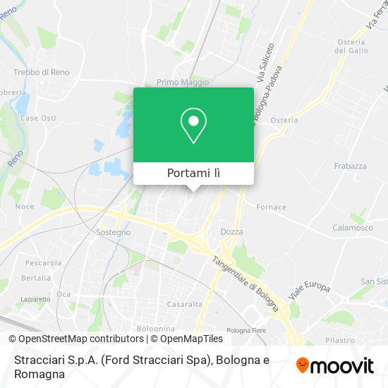 Mappa Stracciari S.p.A. (Ford Stracciari Spa)