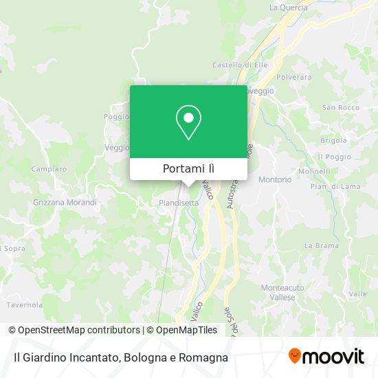 Mappa Il Giardino Incantato