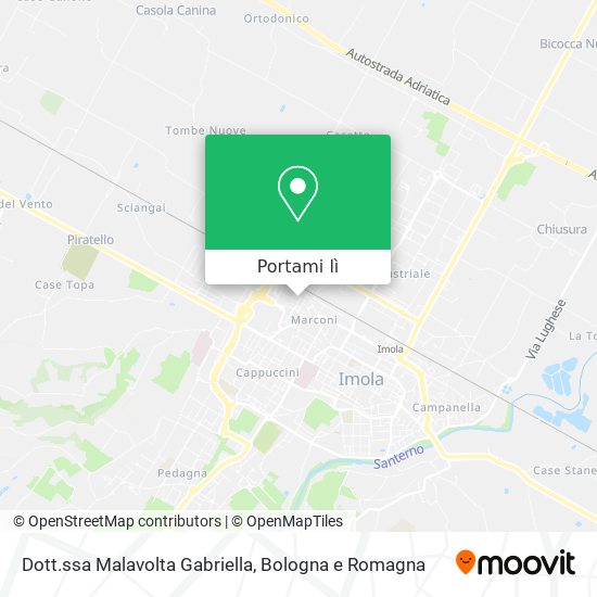 Mappa Dott.ssa Malavolta Gabriella