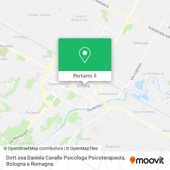 Mappa Dott.ssa Daniela Cavallo Psicologa Psicoterapeuta