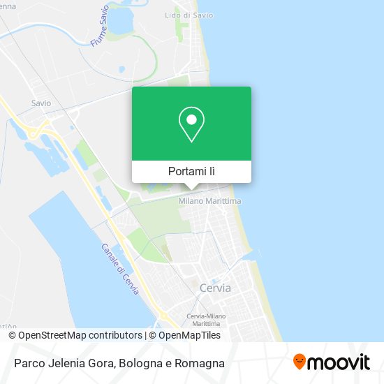 Mappa Parco Jelenia Gora