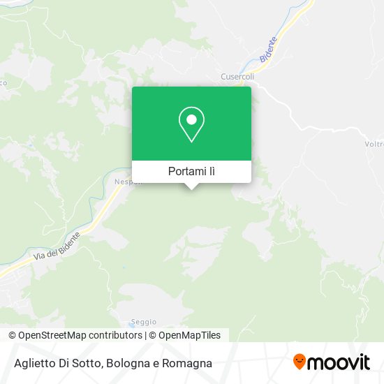 Mappa Aglietto Di Sotto