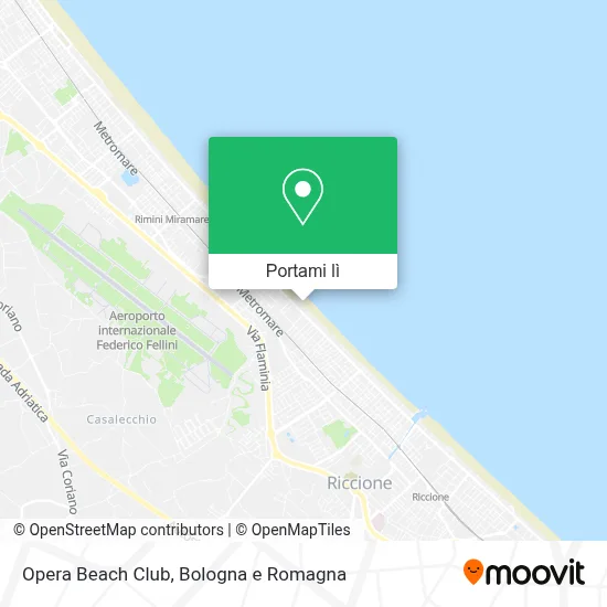 Mappa Opera Beach Club