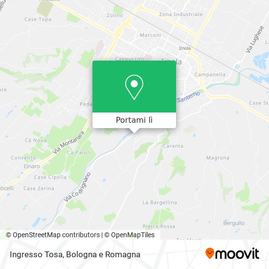 Mappa Ingresso Tosa