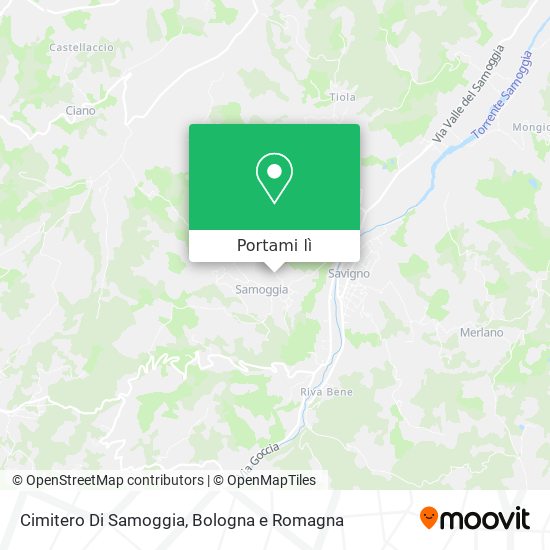 Mappa Cimitero Di Samoggia