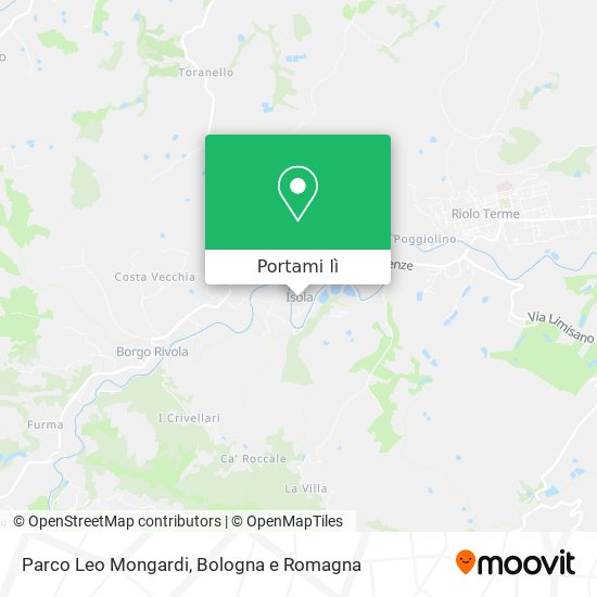 Mappa Parco Leo Mongardi