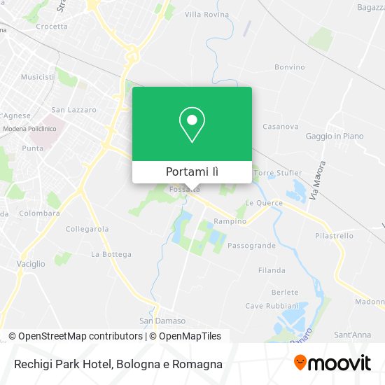 Mappa Rechigi Park Hotel