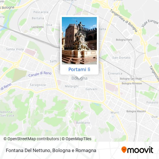 Mappa Fontana Del Nettuno