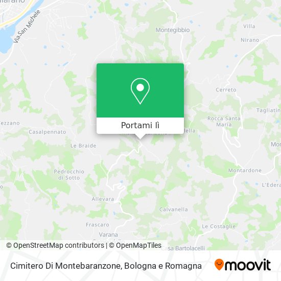 Mappa Cimitero Di Montebaranzone