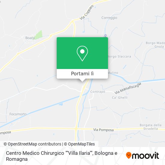 Mappa Centro Medico Chirurgico ""Villa Ilaria""