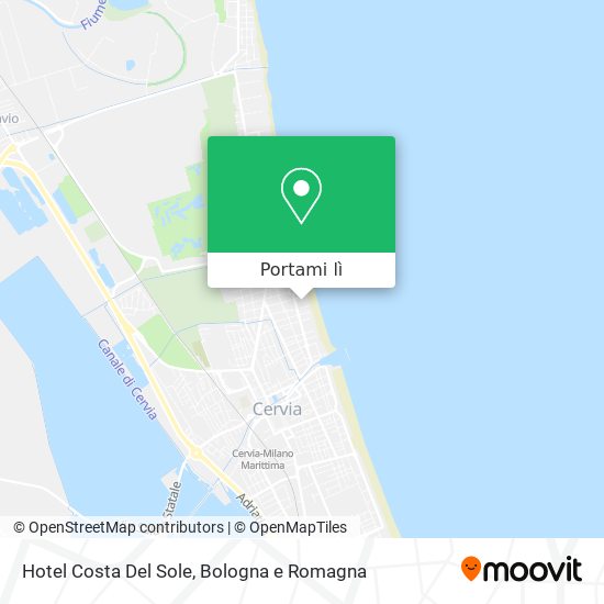 Mappa Hotel Costa Del Sole