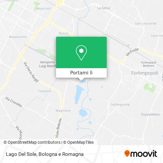 Mappa Lago Del Sole