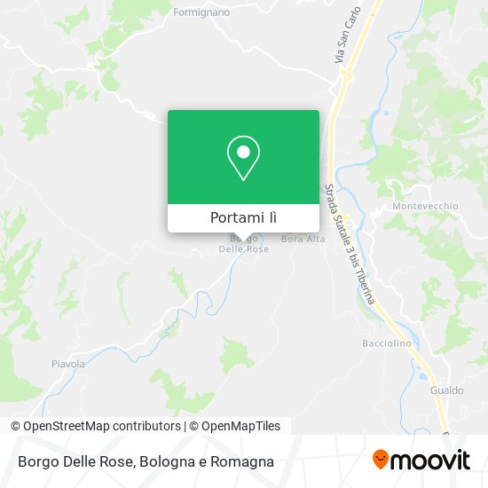 Mappa Borgo Delle Rose