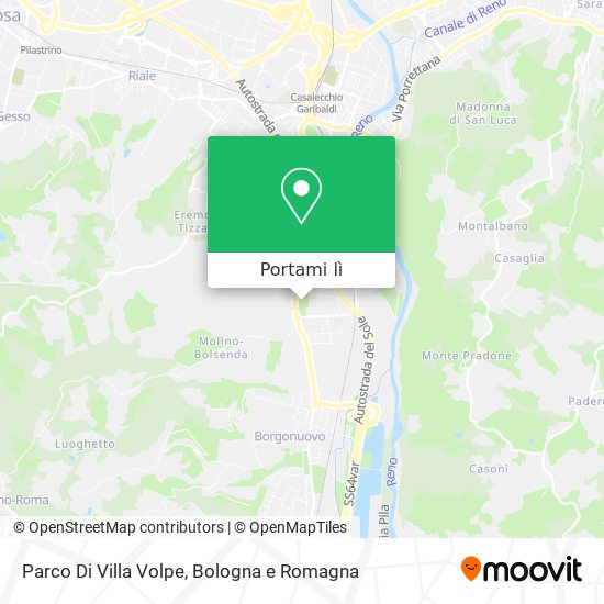 Mappa Parco Di Villa Volpe